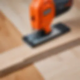 Precision cutting tool for laminate flooring