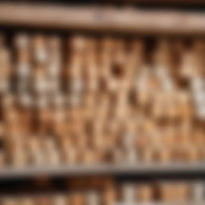 Optimal selection of blocks for specific conditions