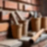 Different types of mortar for bricklaying