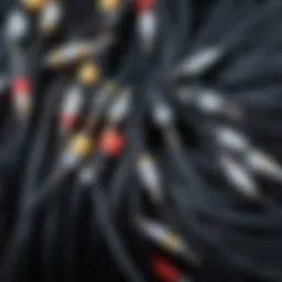 Different types of cables suitable for spotlights