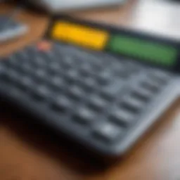 A modern online calculator interface for measuring house area.