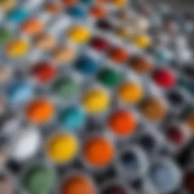 Selection of paint types suitable for radiators