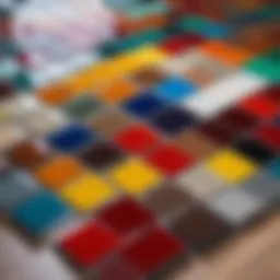 High-quality ceramic tile lacquer selection
