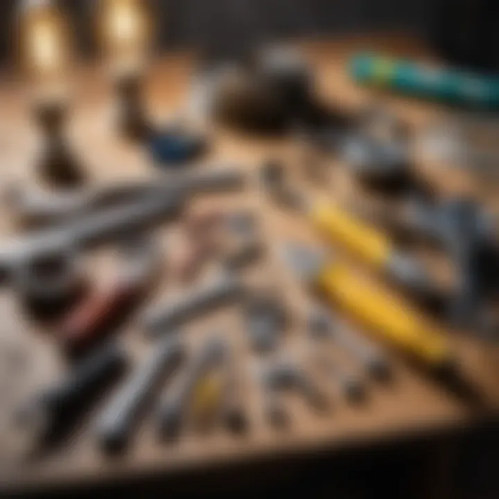 Tools required for chandelier maintenance