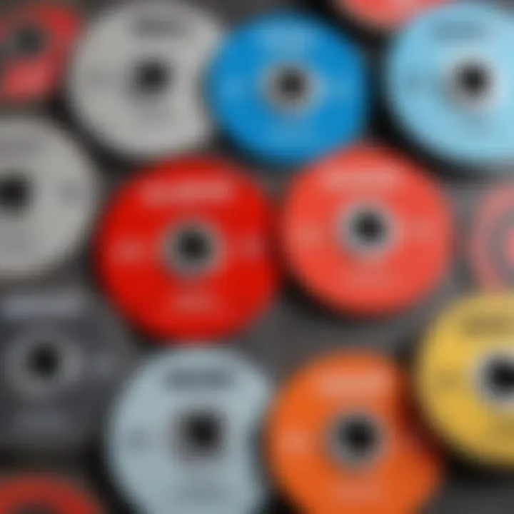 Variety of disks suitable for large angle grinders laid out