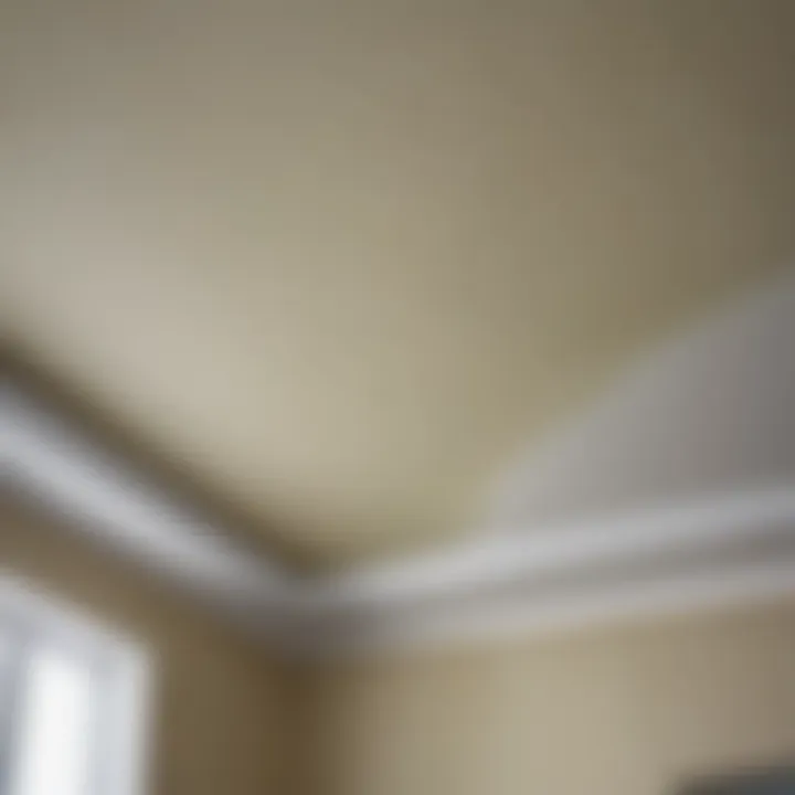 Different paint types for ceilings