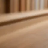 Various types of skirting boards showcasing different materials and designs