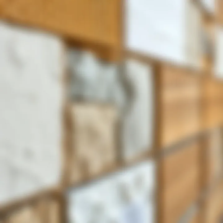 Identifying Wall Types for Effective Drilling Close-up of different wall materials