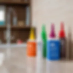 Colorful silicone sealant in various shades