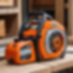 Comparison of longitudinal and transverse motor chainsaws in a workshop setting
