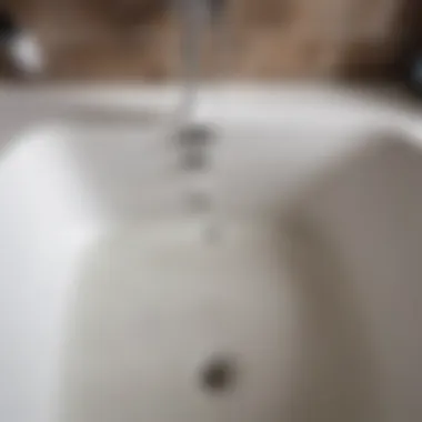 Completed installation of bathtub overflow drain