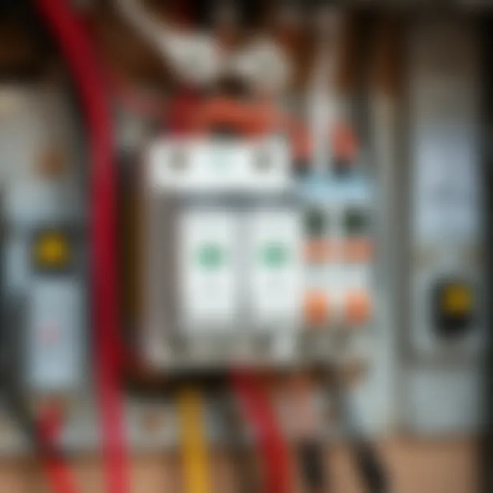 Components of a 220V Distribution Board Components of a 220V electrical distribution board