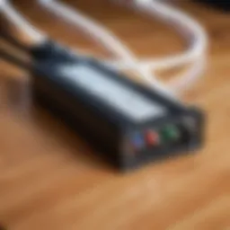 Connecting LED strips to a power supply