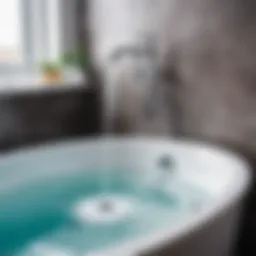 Innovative cooling techniques for bath water