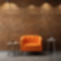 Creative wall paneling covering electrical wiring