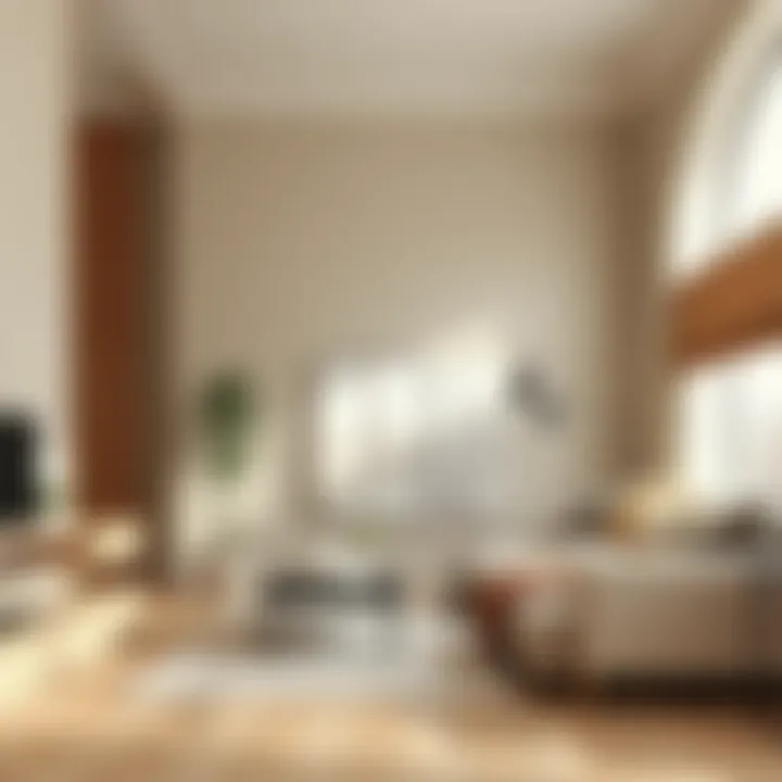 Color palette showcasing cool beige tones