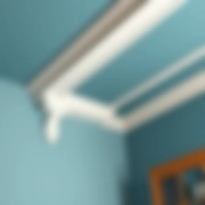 Creative design options for ceiling cornices