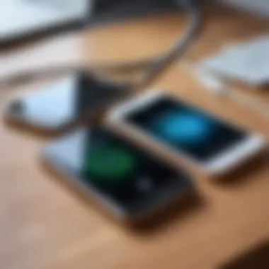 Transferring Data Between Phones Data transfer between two phones