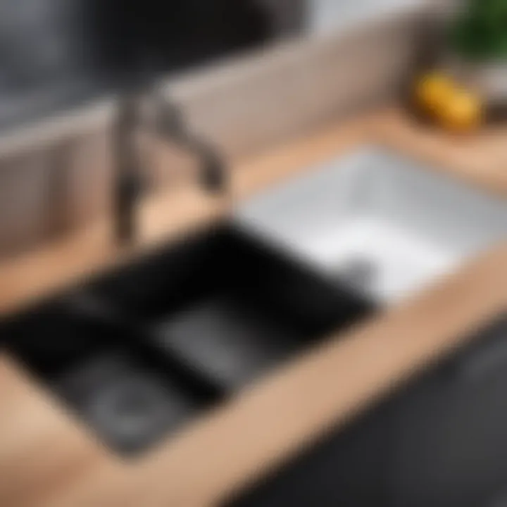 Design aesthetics of different sink types