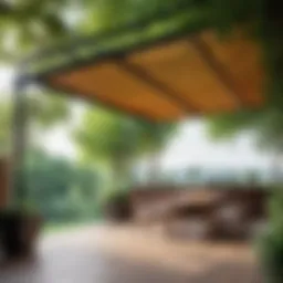 Proper distance guidelines for canopy installations