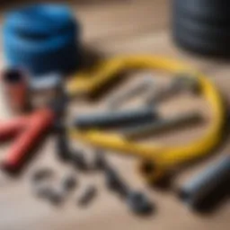 Tools required for draining heating pipes