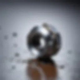 Close-up of a broken bolt in a metal surface