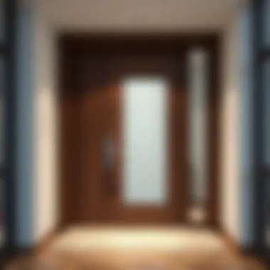 Stylish Modern Entrance Door Stylish entrance door showcasing modern design