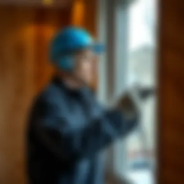 Inspecting the Installed Sealing Strip Final inspection of installed sealing strip