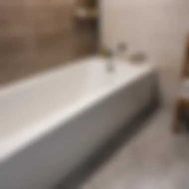 The Finished Look After Filling the Bathtub Gap Final look after gap filling