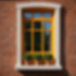 Beautifully finished window reveal