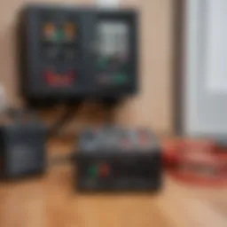 Electrical grounding setup in a modern apartment