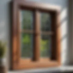 Intricate window reveal design showcasing craftsmanship