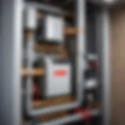 Heating system with a gas boiler and pump