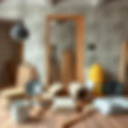 Materials needed for drywall partition construction