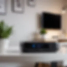 A modern smart home setup showcasing various connected devices