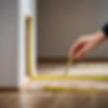 Measuring the Dimensions of Your Room Measuring a room with a tape measure