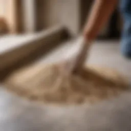 Essential materials for oven plaster mixture