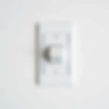 Realistic Final Drawing of a Light Switch Final realistic drawing of a switch