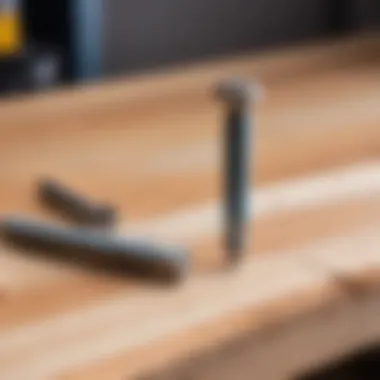 Successful Screw Extraction Demonstrated A successful extraction of a screw from wood