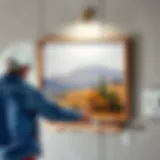 Choosing the right wall mount for heavy artwork