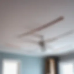 Ceiling wire concealment techniques