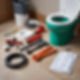 Tools needed for toilet seat installation