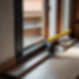 Essential tools for opening a window