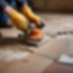 Tools for tile removal