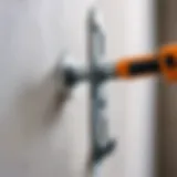 Choosing the right type of drywall anchor for secure fastening