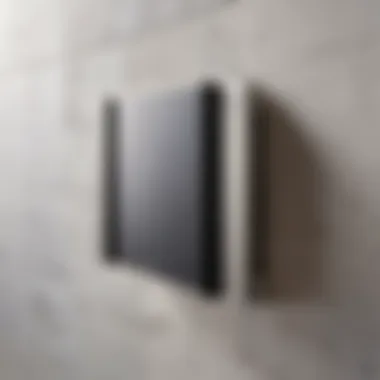 Detailed View of Wall Mounting Installation Detailed view of wall mounting installation