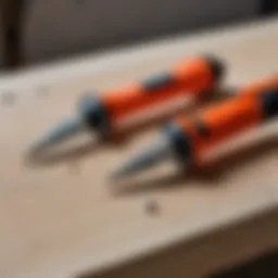 Essential tools for drywall screw installation