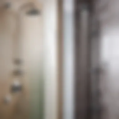 Results of the Repair Before and after comparison of a repaired hygienic shower