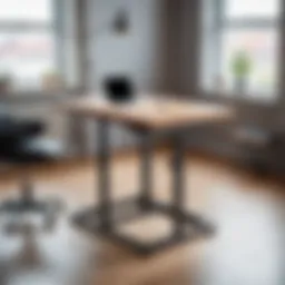 Innovative design for adjustable table height