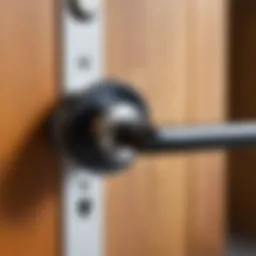 Essential tools for door handle installation